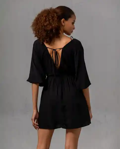 Vestido Mujer Negro Talla XL Rifle