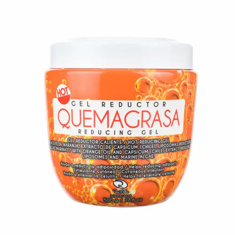 Ross D'elen Gel Reductor Corporal Quema Grasa Hot