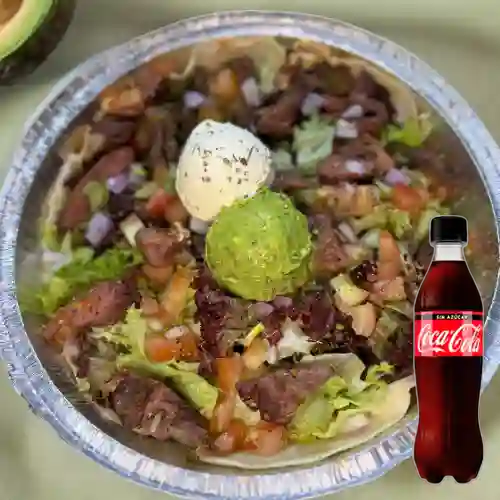 Combo Ensalada + Coca-Cola Sin Azúcar 350 ml