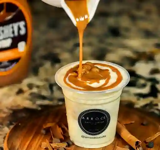 Arrocè con salsa de arequipe 12 onz