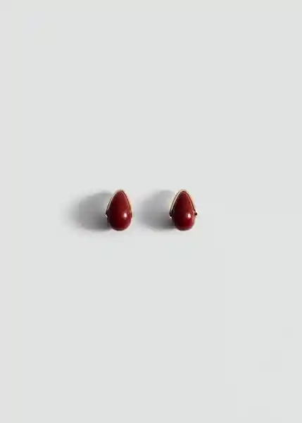 Pendientes Cameron2 Rojo Talla 99 Mujer Mango