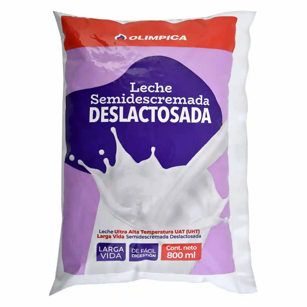 Leche Uht Olimpica Deslact Bsa
