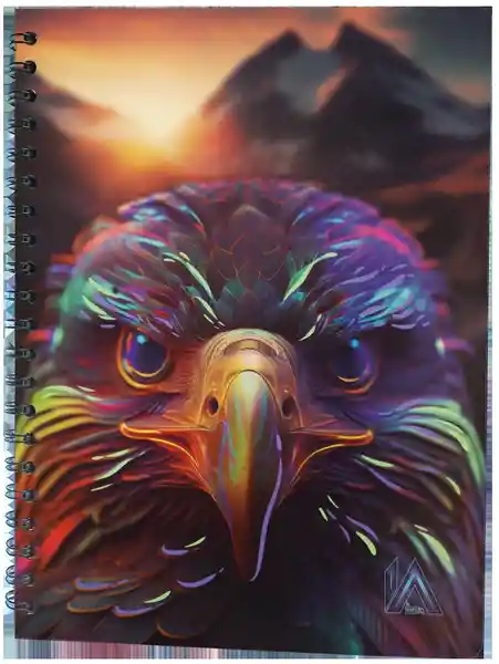 Cuaderno Universitario Diseño Aguila 100 Hojas