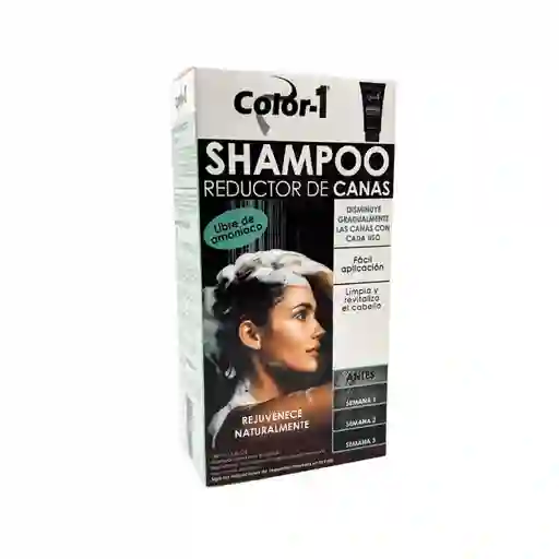 Shampoo Color 1 Reductor de Canas Caja