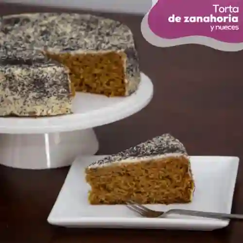 Torta de Zanahoria y Nueces 20 -22 Porc