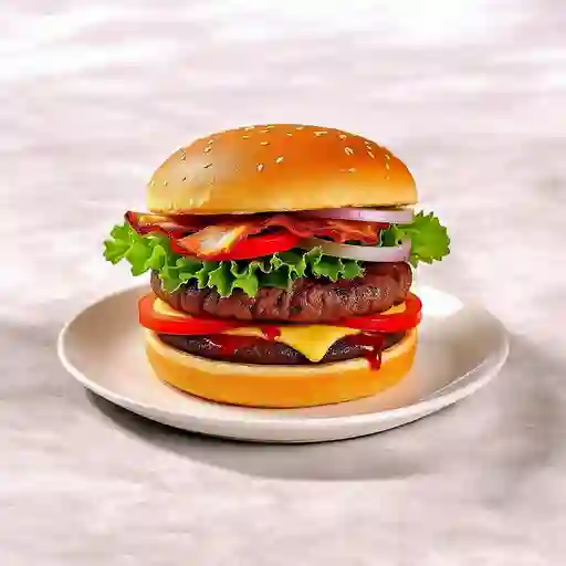 Hamburguesa doble