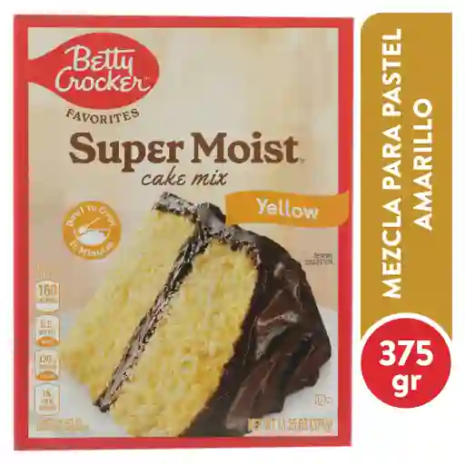 Mezcla Betty Crocker Amarillo -375 Gr