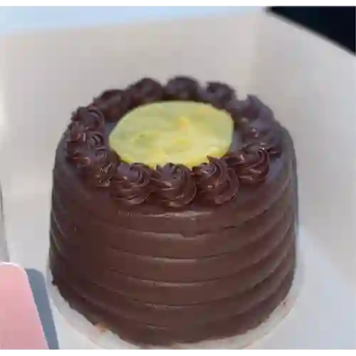 Torta de Chocolate con Maracuya