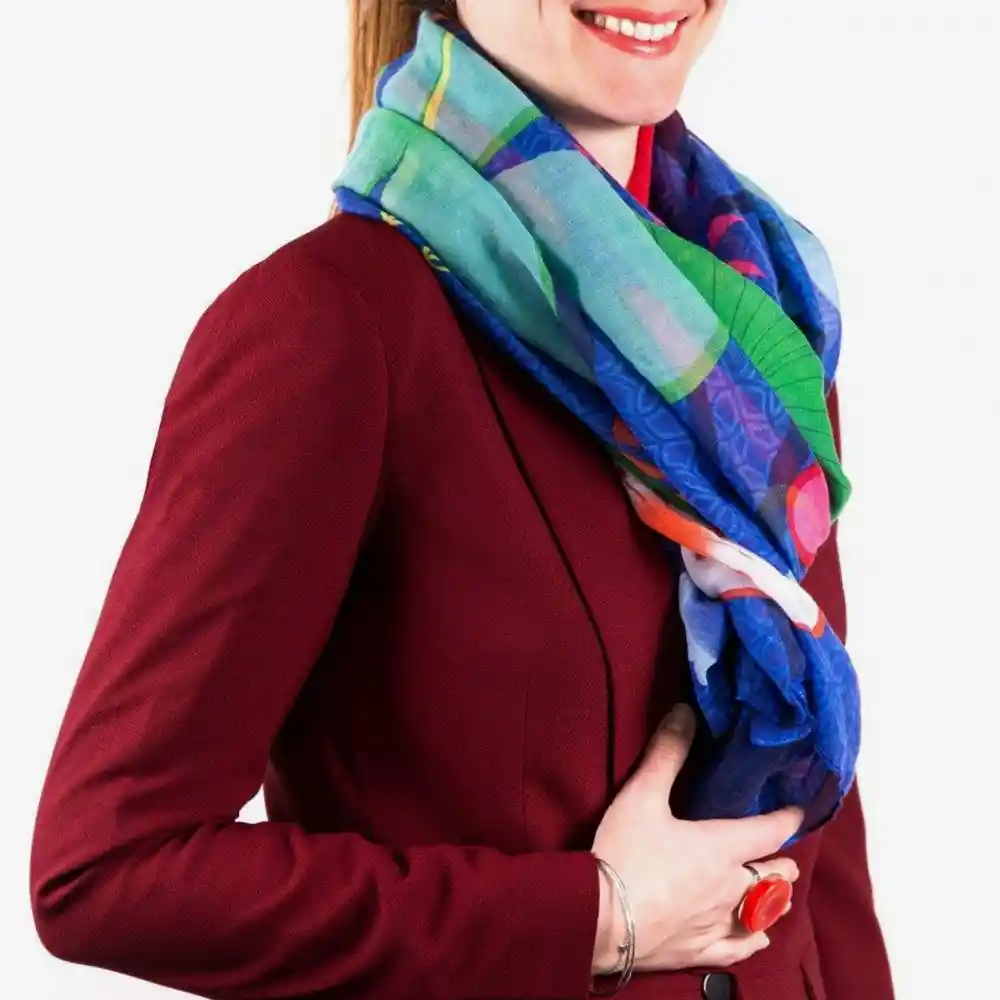 Inkanta Bufanda Orchid Blue