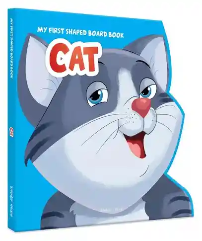 My First Shaped Board Book Cat
