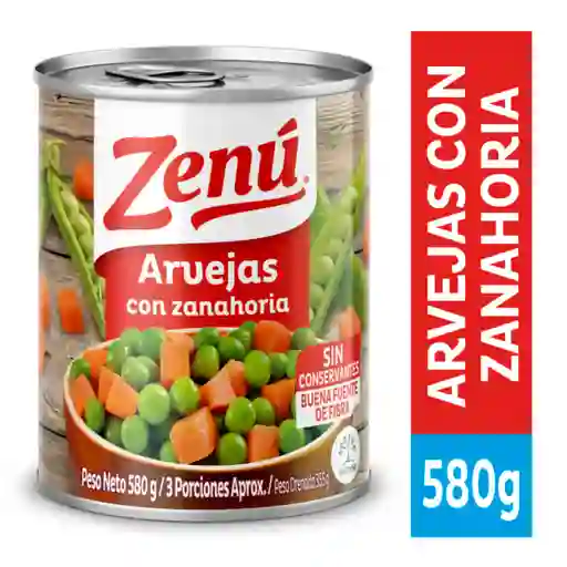 Zenú Arveja Con Zanahoria
