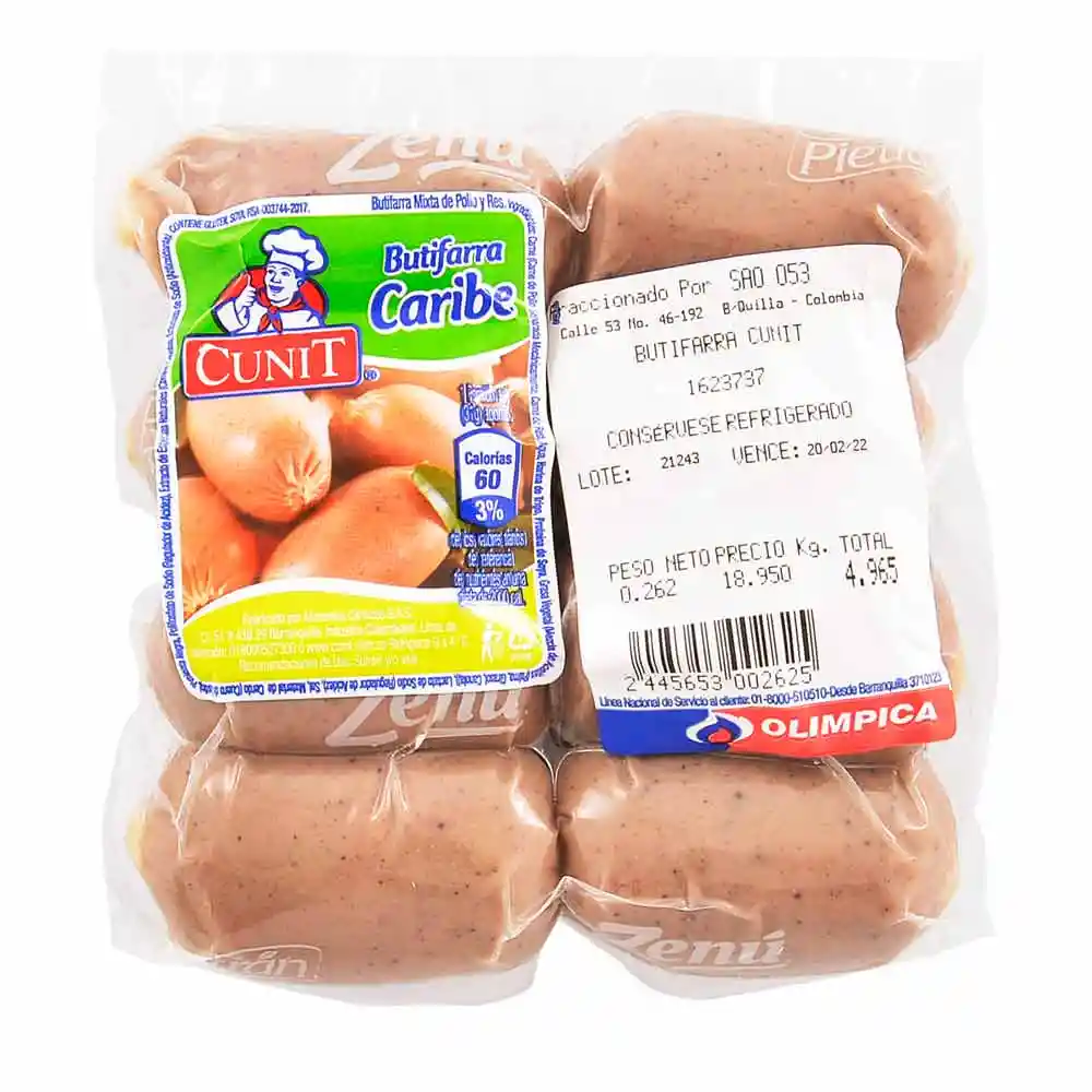 Butifarra Caribe Cunit