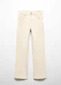 Jean Sienna Offwhite Talla 50 Mujer Mango