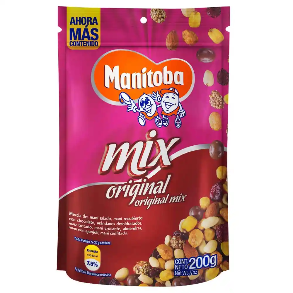 Manitoba Mezcla de Frutos Secos Original