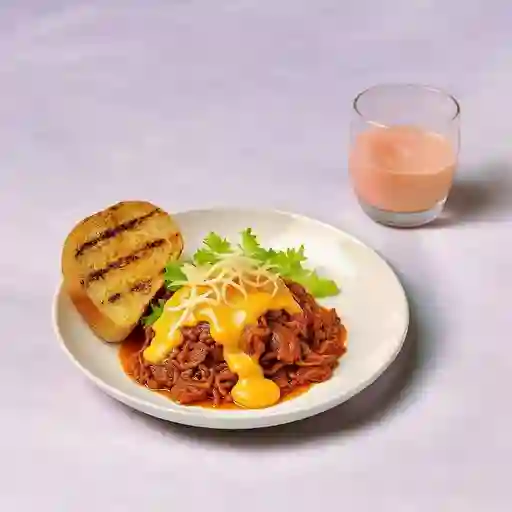 Cheese & Fried Pork