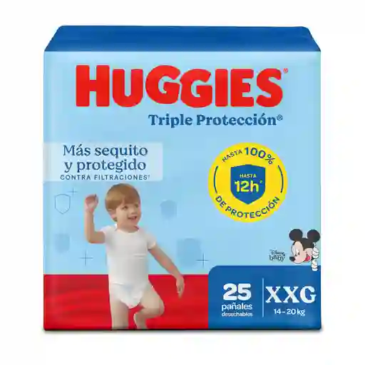 Pañal Huggies Triple Protección Etapa 5/XXG