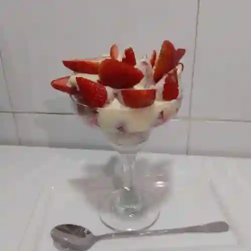 Fresas con Crema Pequeña