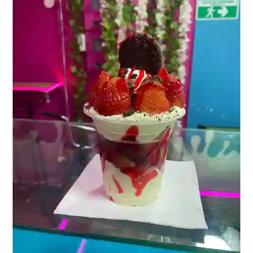 Fresas con Crema Amiguita