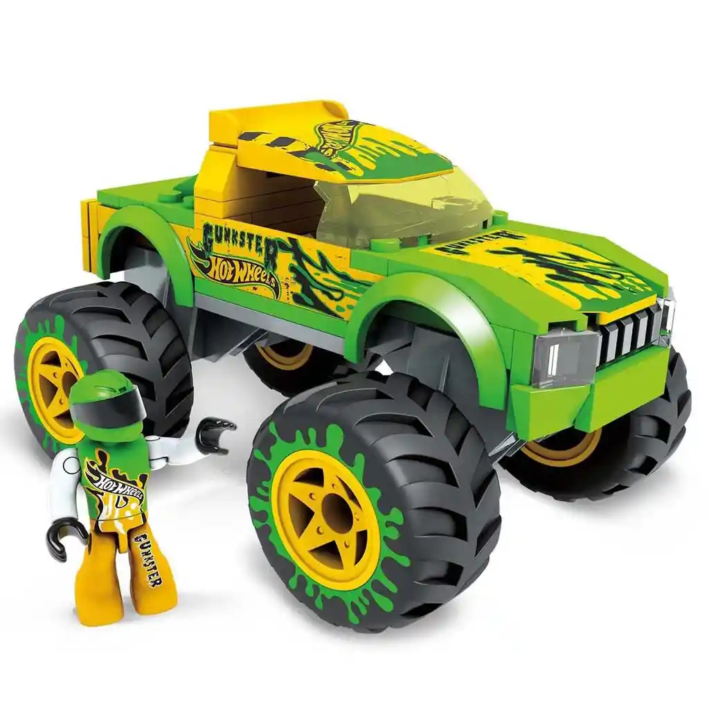 Mega Construx Mega Construx Hot Wheels Gunkster Monster Truck