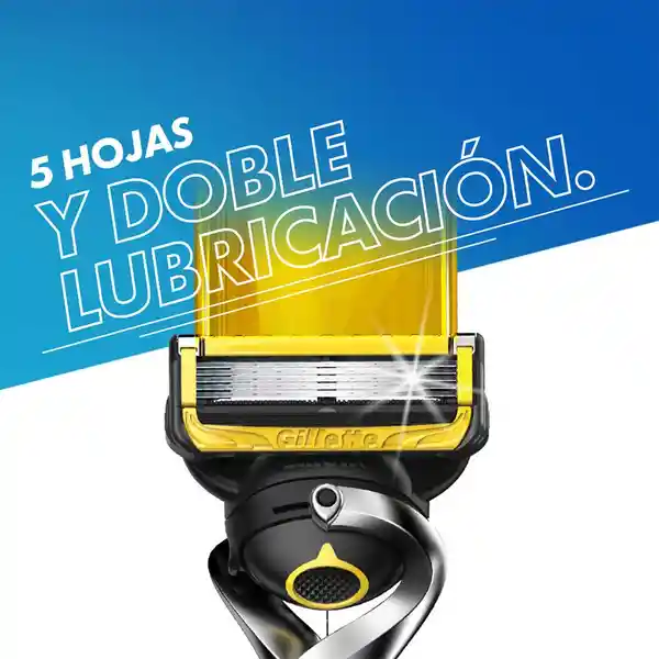 GILLETTE Proshield Repuestos Cuchilla de Afeitar Máquina de Afeitar con 5 Hojas Afeitado más al Ras Afeitadora para Hombre 2 Uds