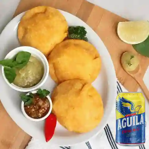 Combo Empanada Paisa + Aguila Orig Lta 330ml