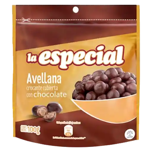 La Especial Avellanas Crocantes Cubiertas con Chocolate