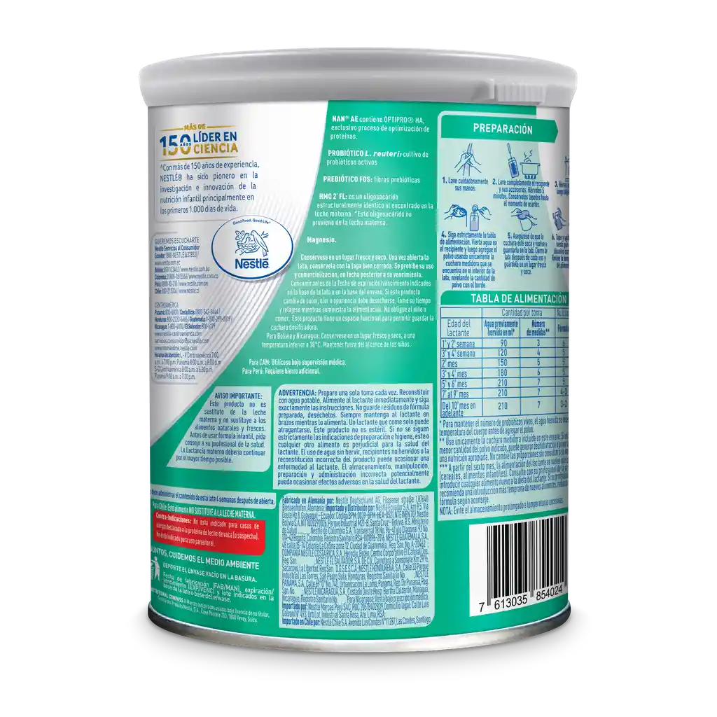 Fórmula infantil NAN EXPERTPRO AE x 400g