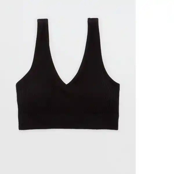 Bralette Negro Talla: SMALL American Eagle