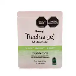 Recharge Refreshing Lemon - Savvy Doypack 20 Uds
