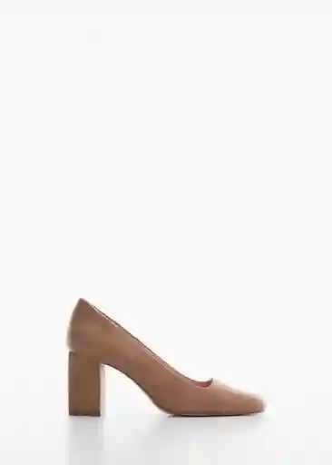 Zapatos Sally Nude Talla 36 Mujer Mango