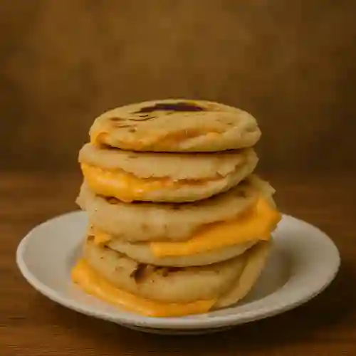 Arepas con Queso Cheddar X4