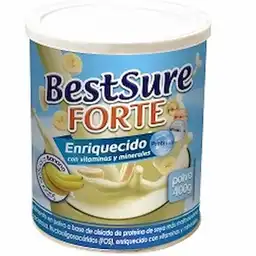 Best Sure Bebida en Polvo Forte Sabor a Banano