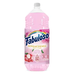 Limpia Pisos Fabuloso Sensaciones Rosas y Lyches 1.7L