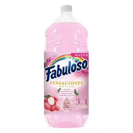 Fabuloso Limpia Pisos Sensaciones Rosas y Lyches