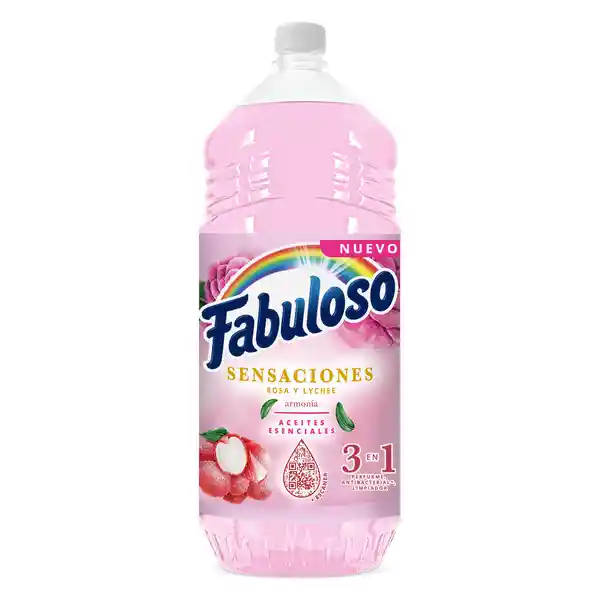 Limpia Pisos Fabuloso Sensaciones Rosas y Lyches 1.7L