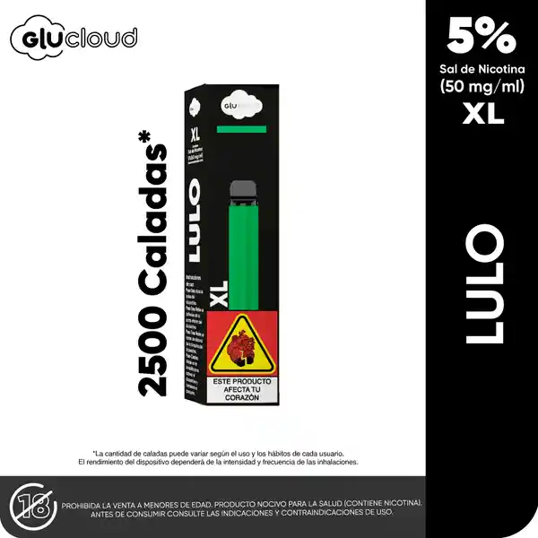 Vapeador Glucloud Lulo XL