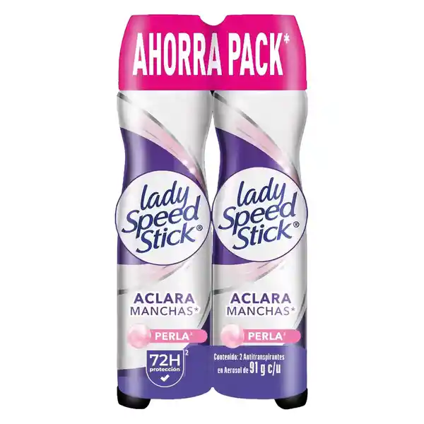 Lady Speed Stick Pack Desodorante Derma Perla