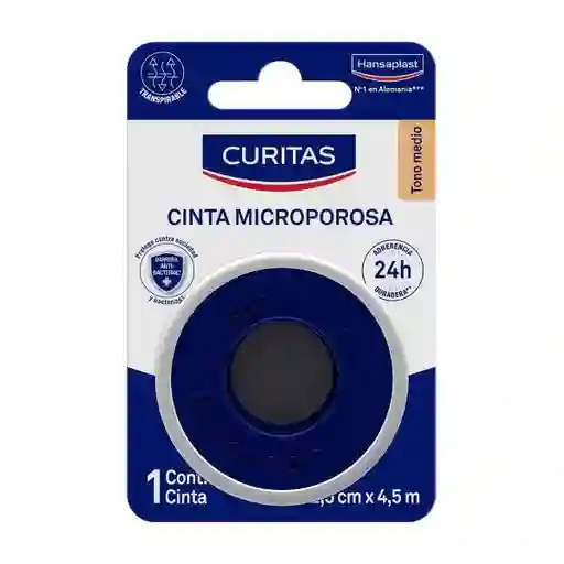 Curitas Microporo Cinta Tono Medio
