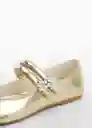 Zapatos Aila-A Niñas Oro Talla 37 Mango