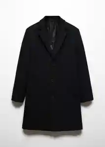 Abrigo Dalan Negro Talla L Hombre Mango