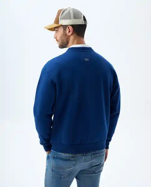 Buzo Hombre Azul Talla XL 889f003 Americanino