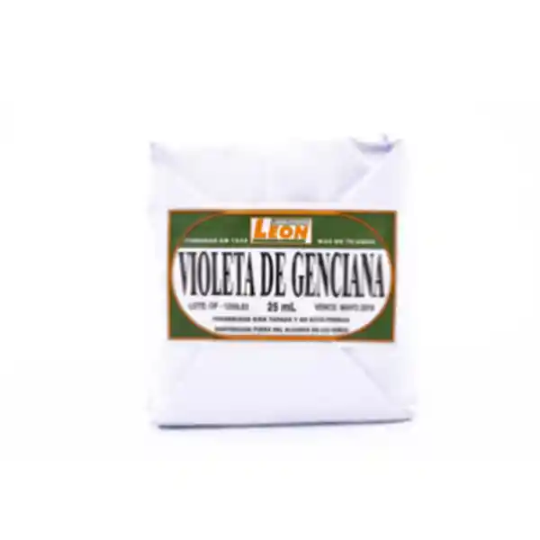 Violeta de Genciana Tintura León