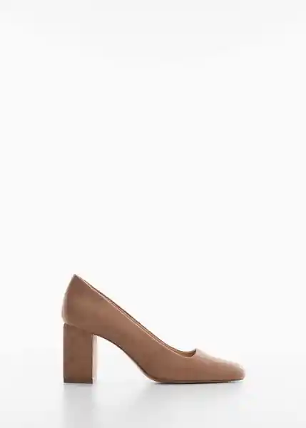 Zapatos Sally Nude Talla 40 Mujer Mango