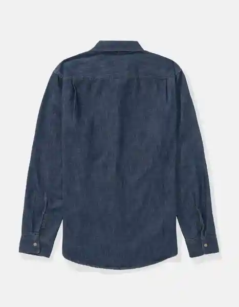 Camisa Hombre Azul Talla Large 2954534 American Eagle