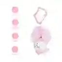 Llavero Serie Chiikawa Elf Light Pendant Rosa Claro Miniso