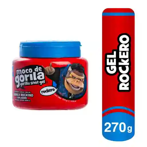 Moco De Gorila Gel Cabello Rockero