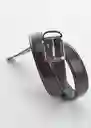 Cinturón Básico Marrón Talla 80 Hombre Mango