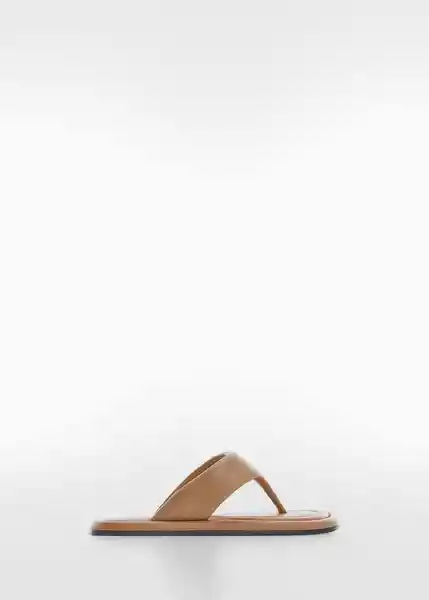 Sandalias Sam Nude Talla 36 Mujer Mango