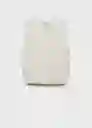 Chaleco Paloma Blanco Talla S Mujer Mango