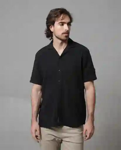 Camisa Hombre Negro Talla XL 113G102_NEG194007 Rifle